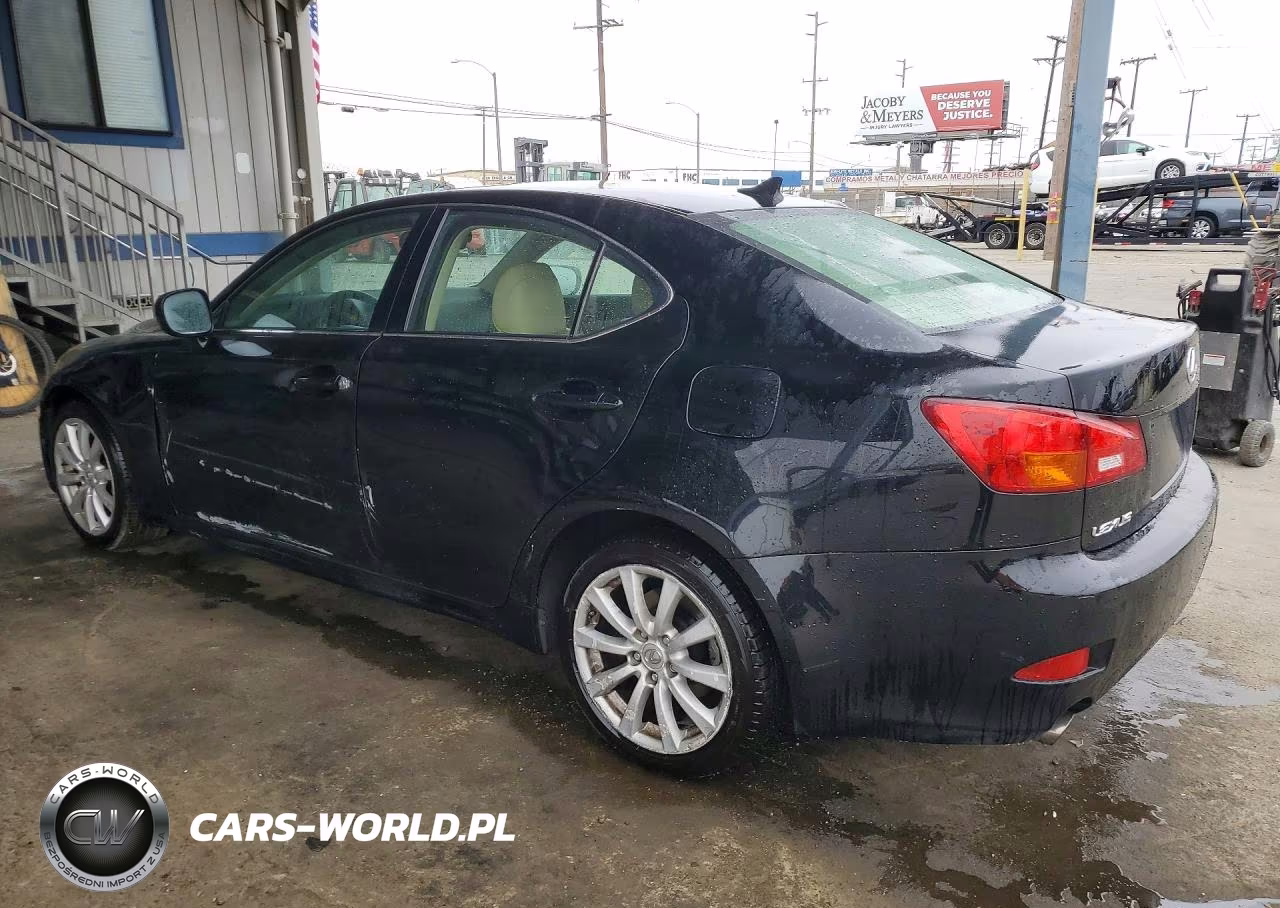 2008 Lexus Is 250 VIN:JTHCK262685027227 - 2