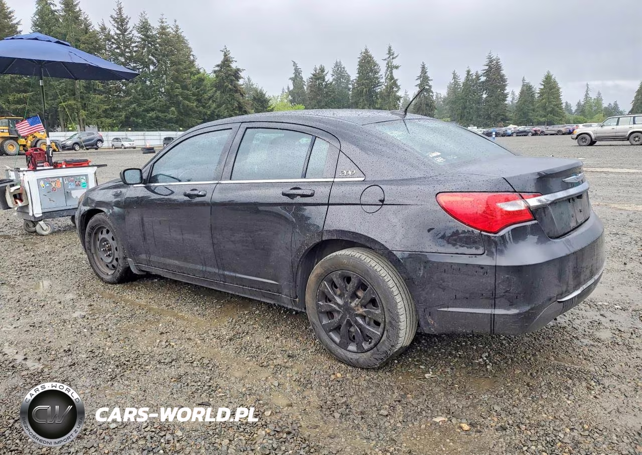 2012 Chrysler 200 Lx VIN:1C3CCBAB6CN117741 - 2