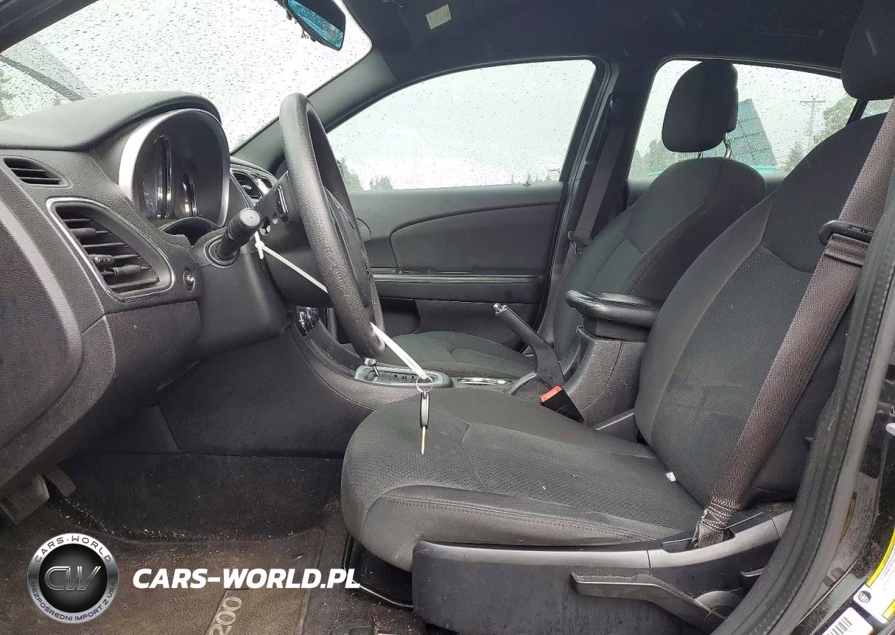 2012 Chrysler 200 Lx VIN:1C3CCBAB6CN117741 - 7