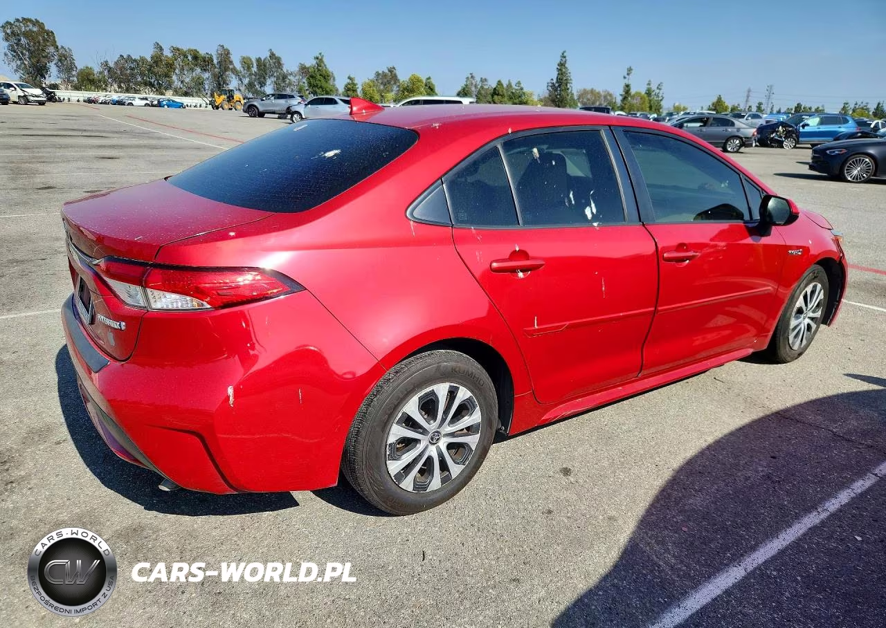 2021 Toyota Corolla Le VIN:JTDEAMDE1MJ015722 - 3