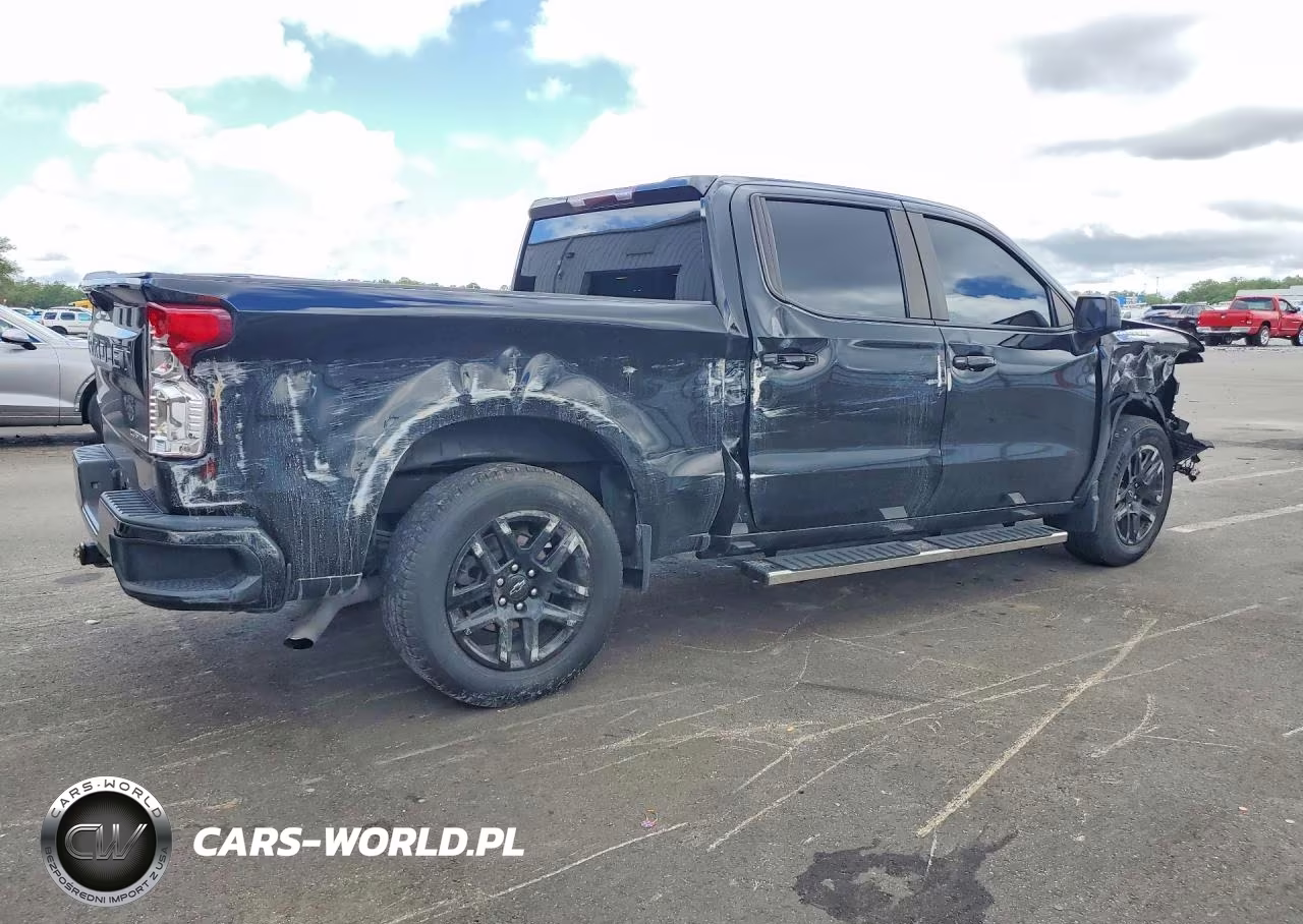 2024 Chevrolet Silverado C1500 Custom VIN:1GCPABEK7RZ152187 - 3