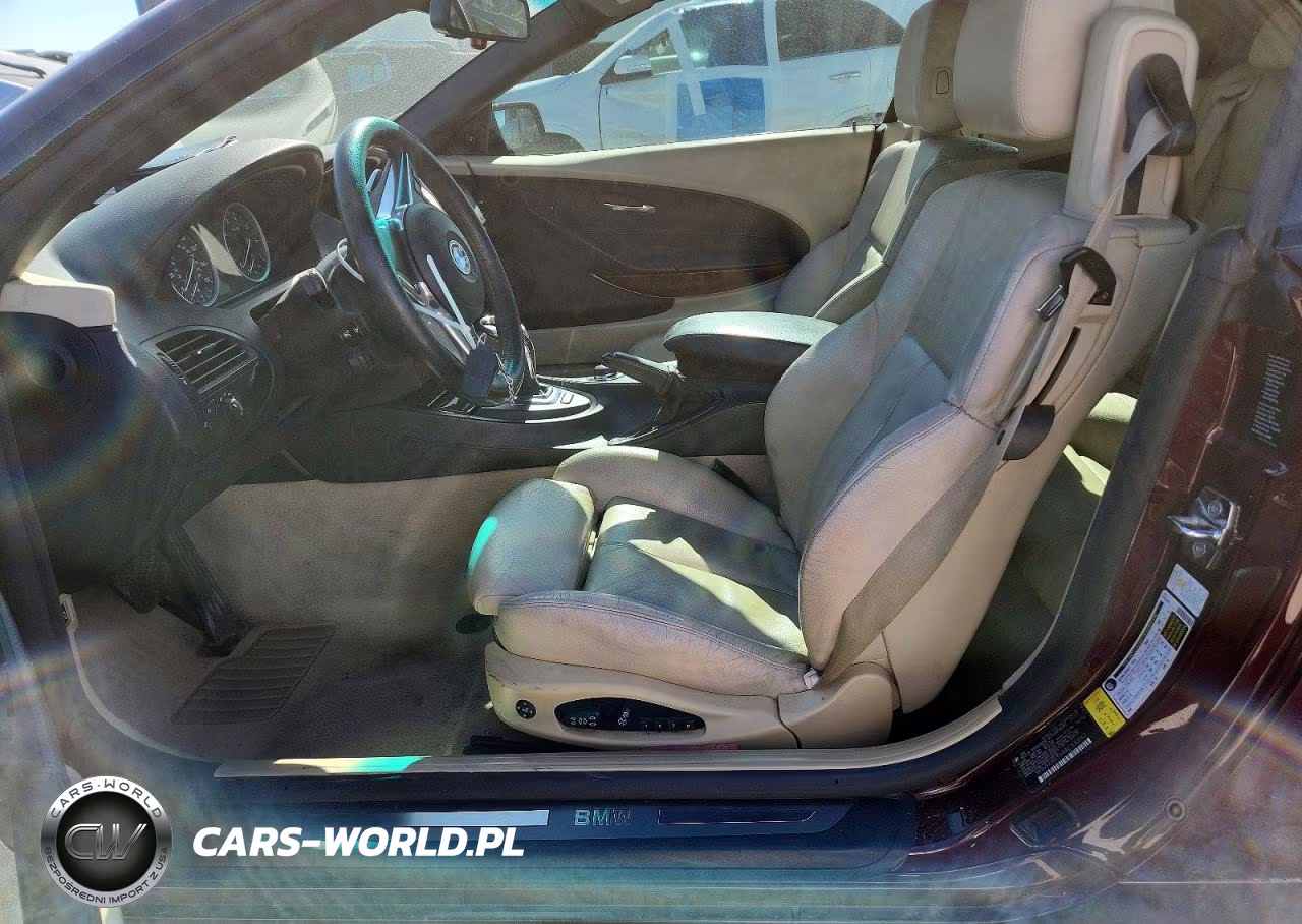 2008 BMW 650 I VIN:WBAEB53548CX61142 - 7