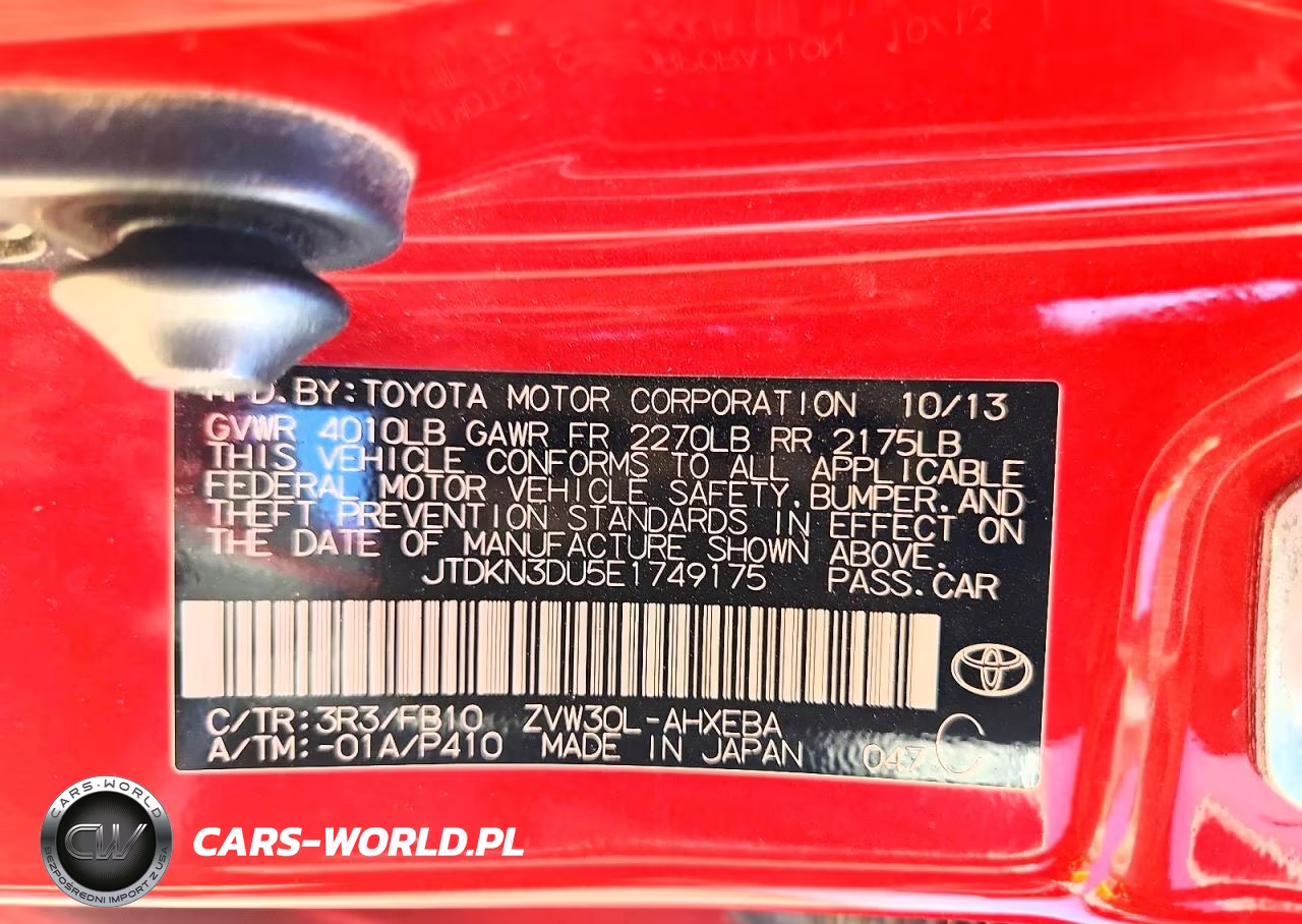 2014 Toyota Prius Three VIN:JTDKN3DU5E1749175 - 12