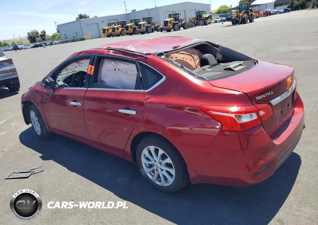 2019 Nissan Sentra Sv VIN:3N1AB7AP8KY273024 - 2