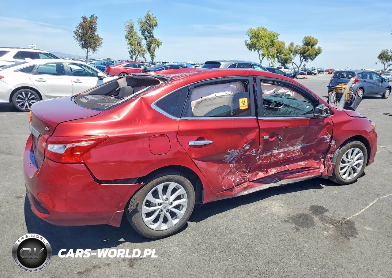 2019 Nissan Sentra Sv VIN:3N1AB7AP8KY273024 - 3