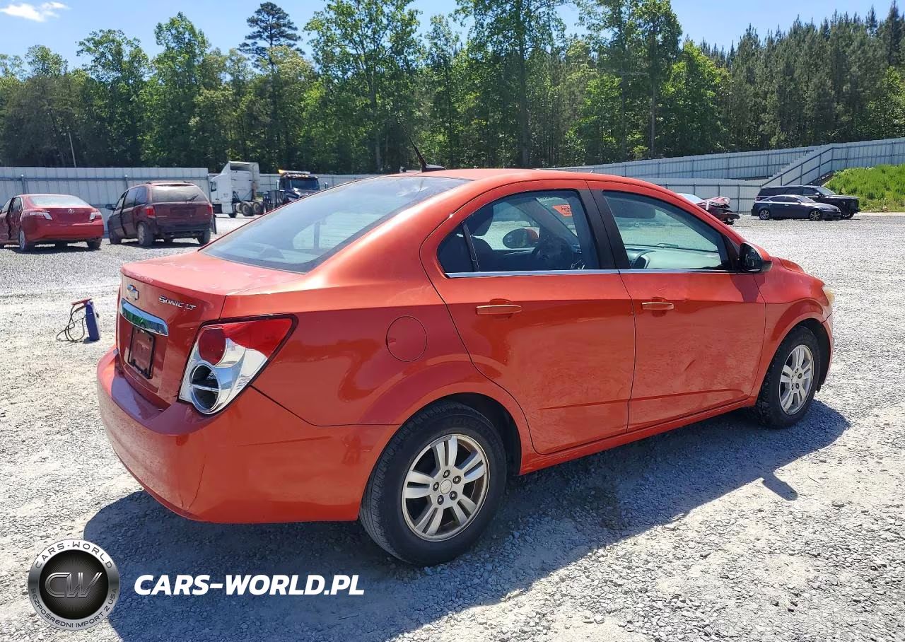 2013 Chevrolet Sonic Lt VIN:1G1JC5SH0D4156896 - 3