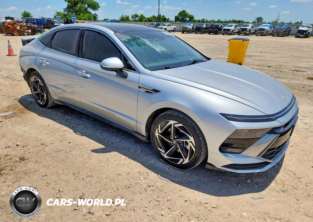 2024 Hyundai Sonata Sel VIN:KMHL14JA2RA351312 - 4