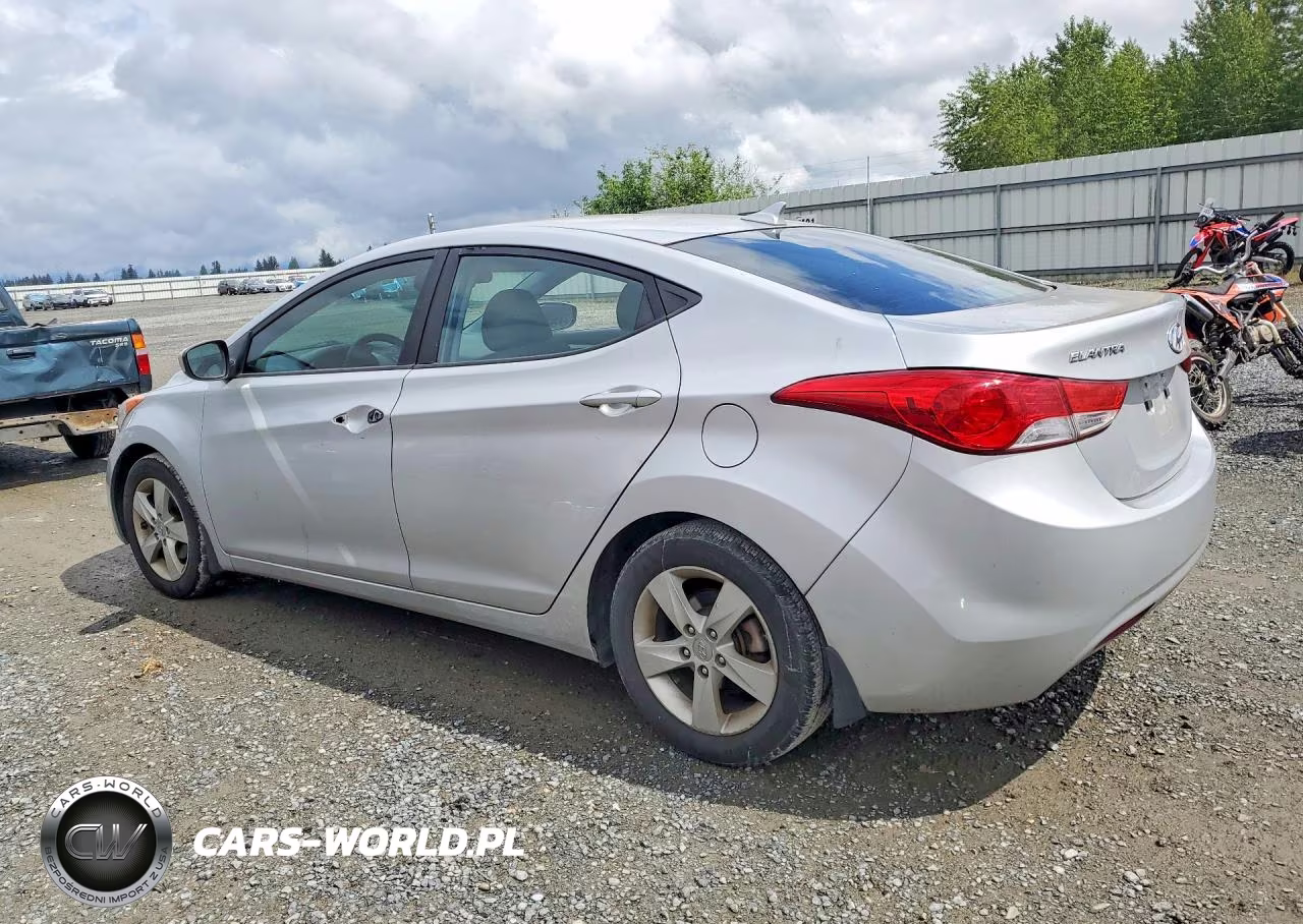 2013 Hyundai Elantra Gls VIN:KMHDH4AE1DU969697 - 2