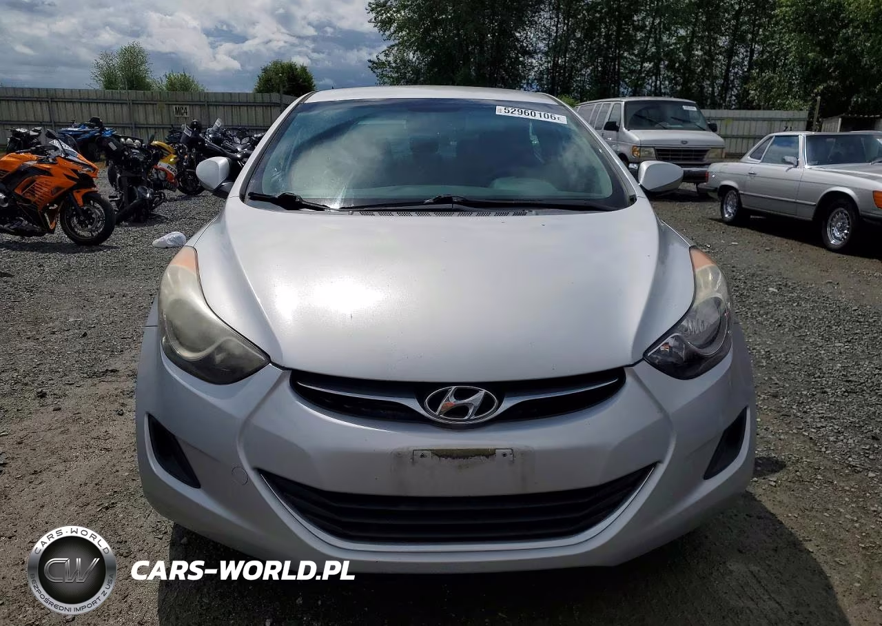 2013 Hyundai Elantra Gls VIN:KMHDH4AE1DU969697 - 5
