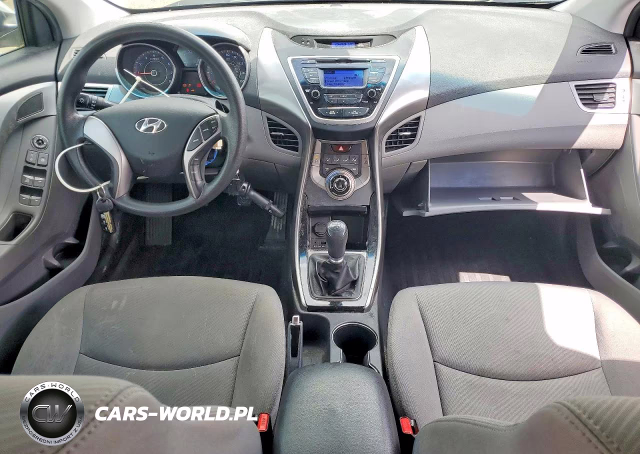 2013 Hyundai Elantra Gls VIN:KMHDH4AE1DU969697 - 8