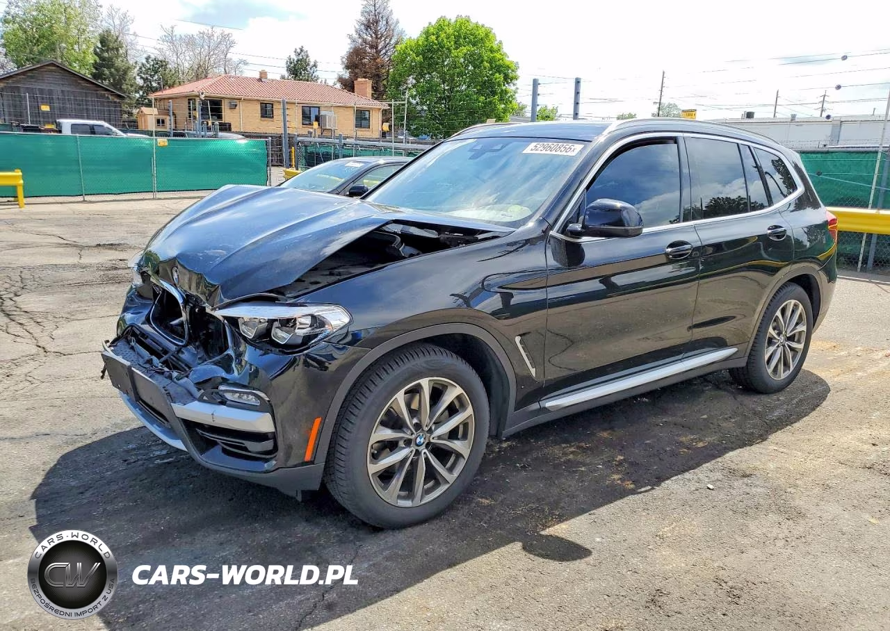 2019 BMW X3 xDrive30I – zdjęcie 1 z 12