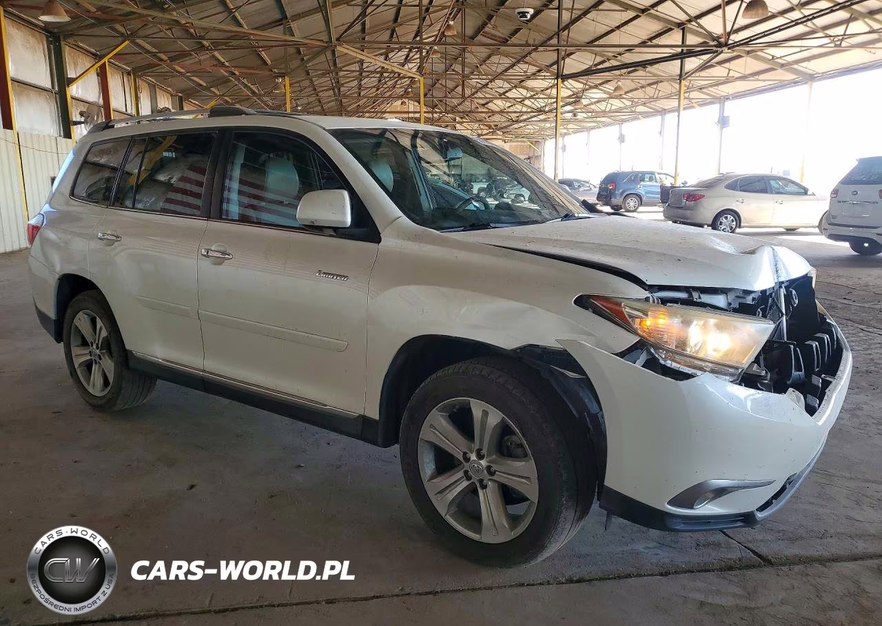 2013 Toyota Highlander Limited VIN:5TDDK3EH9DS187771 - 4