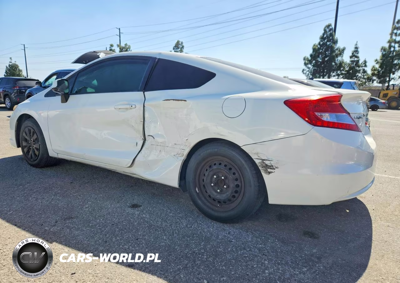 2012 Honda Civic Lx VIN:2HGFG3B56CH528580 - 2