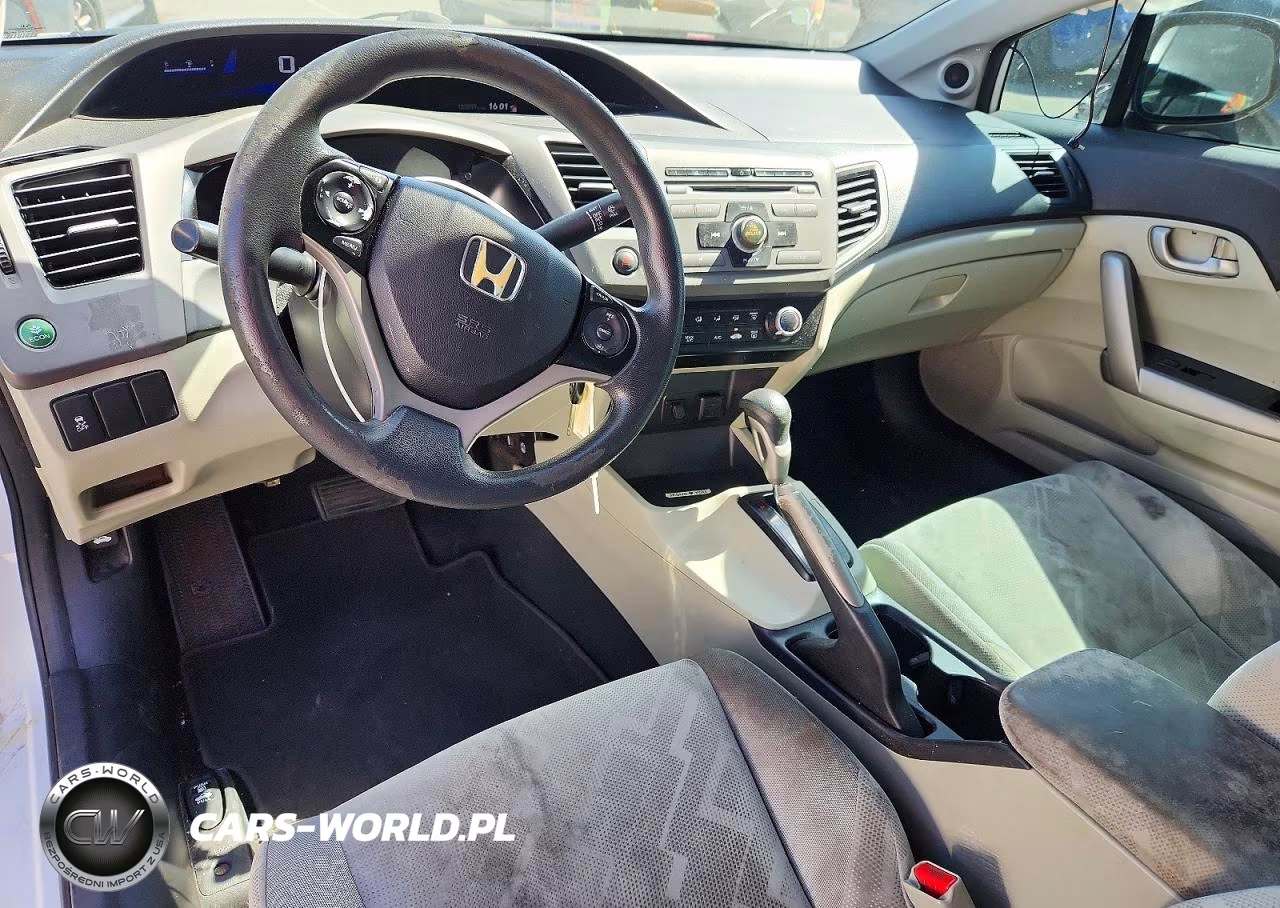 2012 Honda Civic Lx VIN:2HGFG3B56CH528580 - 8