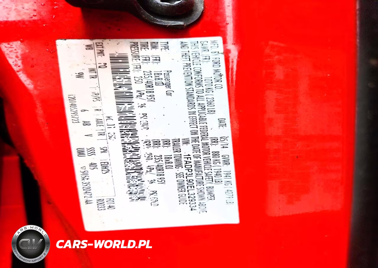2014 Ford Focus St VIN:1FADP3L90EL329334 - 12
