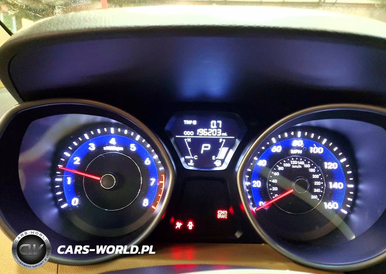2013 Hyundai Elantra Gls VIN:5NPDH4AE6DH363133 - 9