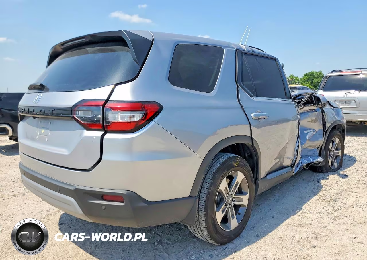 2025 Honda Pilot Exl VIN:5FNYG2H49SB026697 - 3