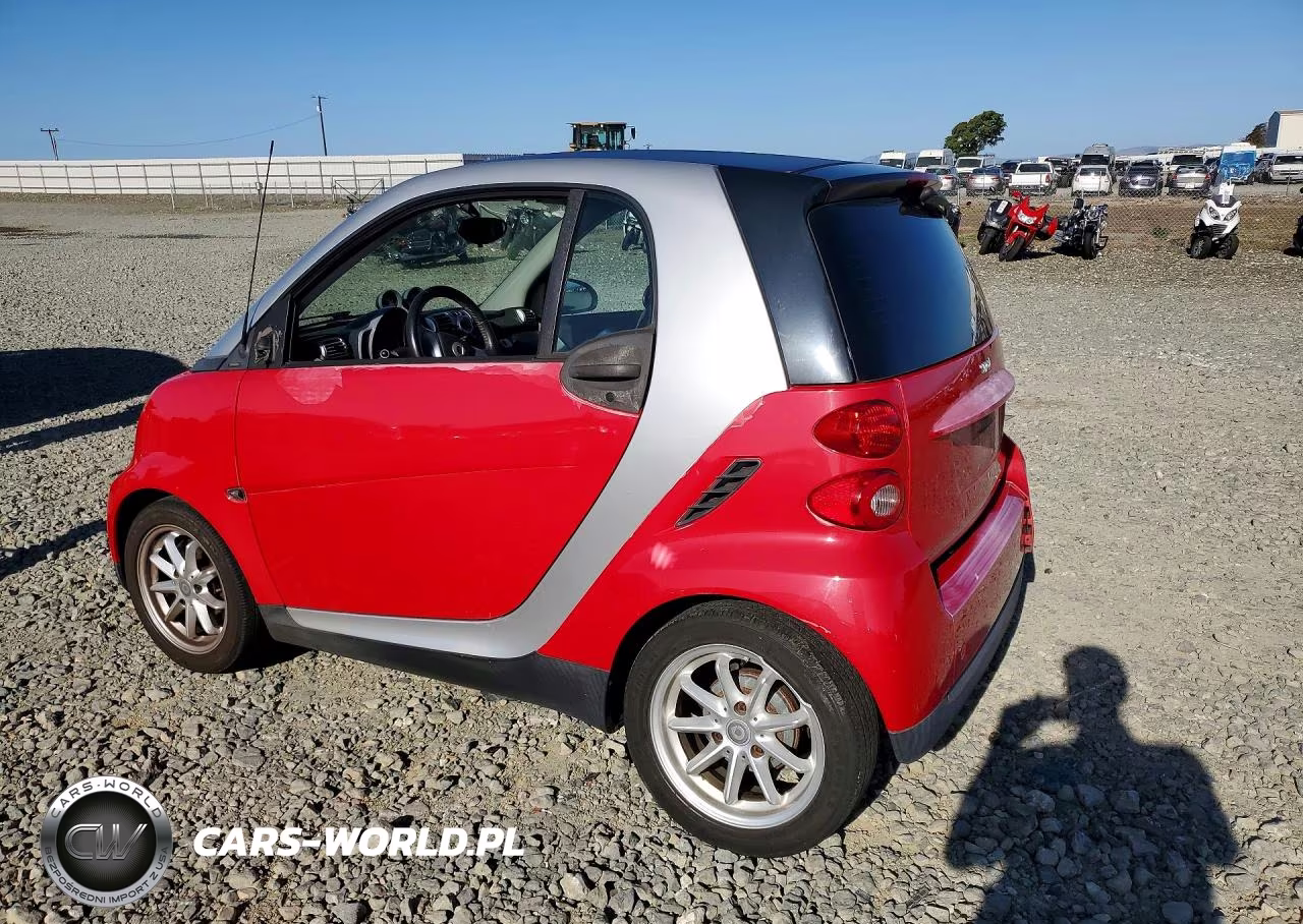 2009 Smart Fortwo Pure VIN:WMEEJ31X09K331860 - 2