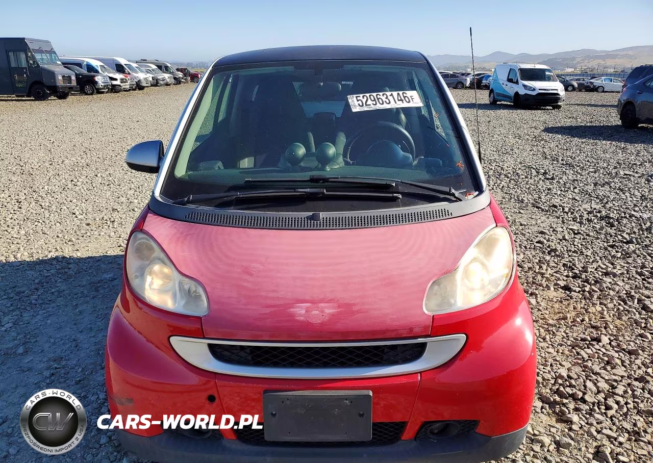 2009 Smart Fortwo Pure VIN:WMEEJ31X09K331860 - 5