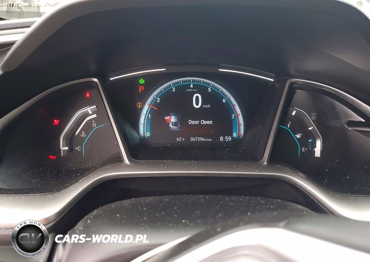 2019 Honda Civic Ex VIN:2HGFC3B32KH356220 - 9