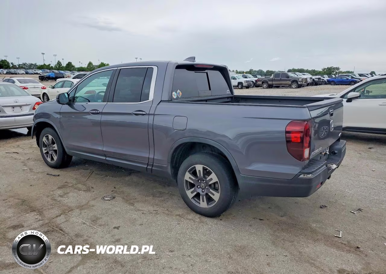 2019 Honda Ridgeline Rtl VIN:5FPYK3F6XKB010363 - 2