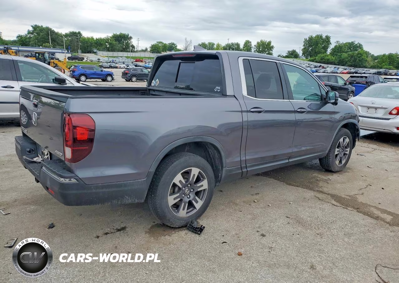 2019 Honda Ridgeline Rtl VIN:5FPYK3F6XKB010363 - 3