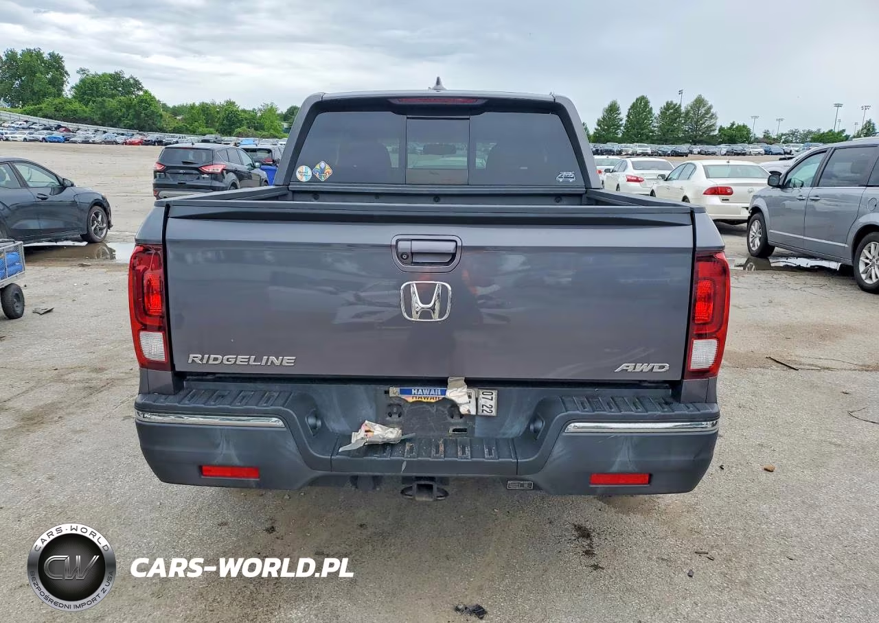 2019 Honda Ridgeline Rtl VIN:5FPYK3F6XKB010363 - 6