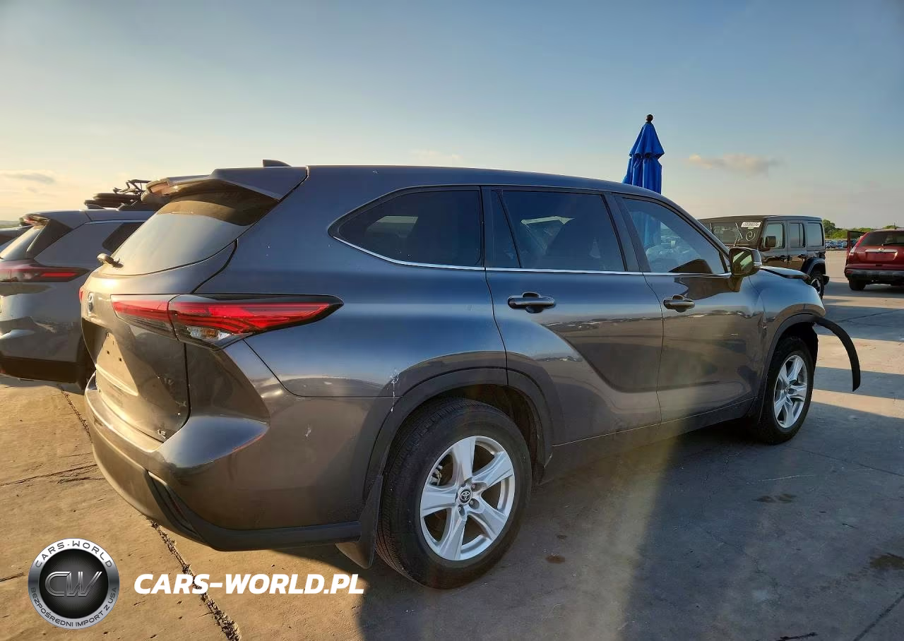 2023 Toyota Highlander Le VIN:5TDKDRAH3PS527012 - 3