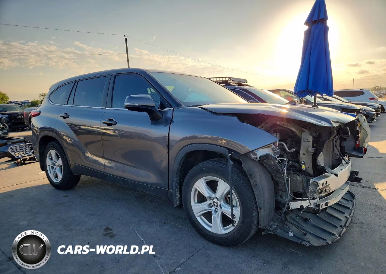 2023 Toyota Highlander Le VIN:5TDKDRAH3PS527012 - 4