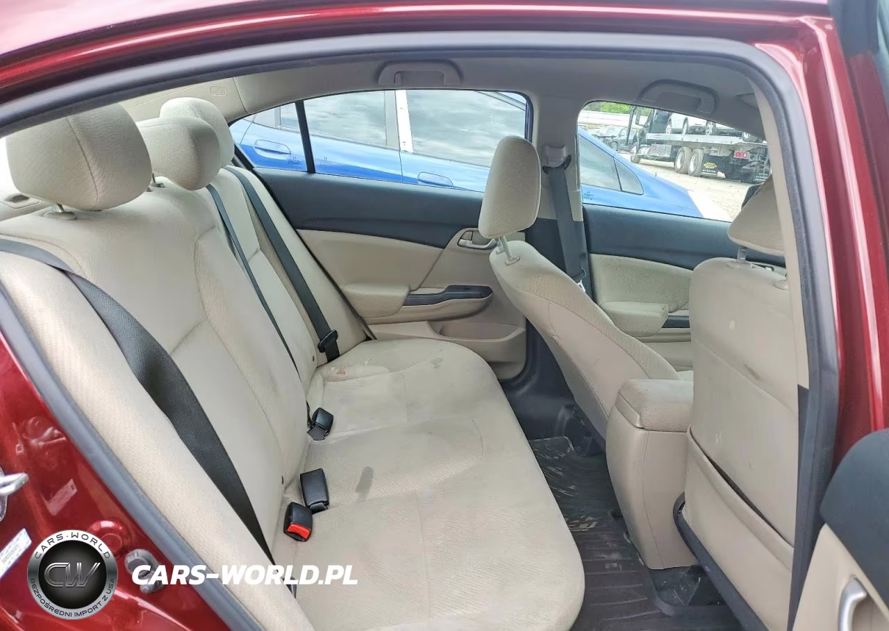 2013 Honda Civic Lx VIN:2HGFB2F5XDH595770 - 10