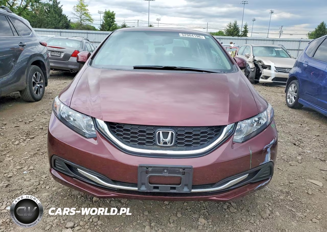 2013 Honda Civic Lx VIN:2HGFB2F5XDH595770 - 5