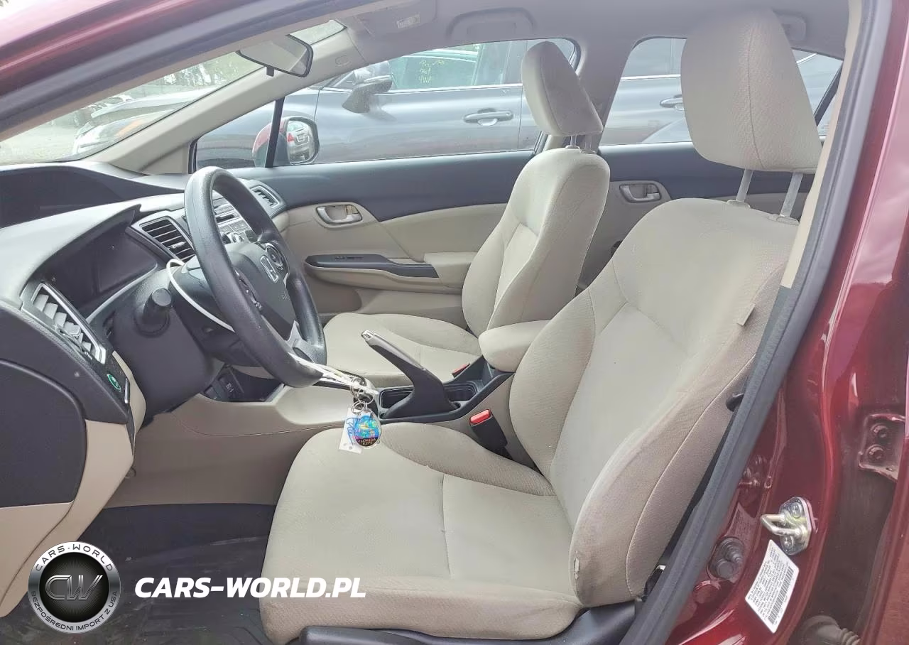 2013 Honda Civic Lx VIN:2HGFB2F5XDH595770 - 7