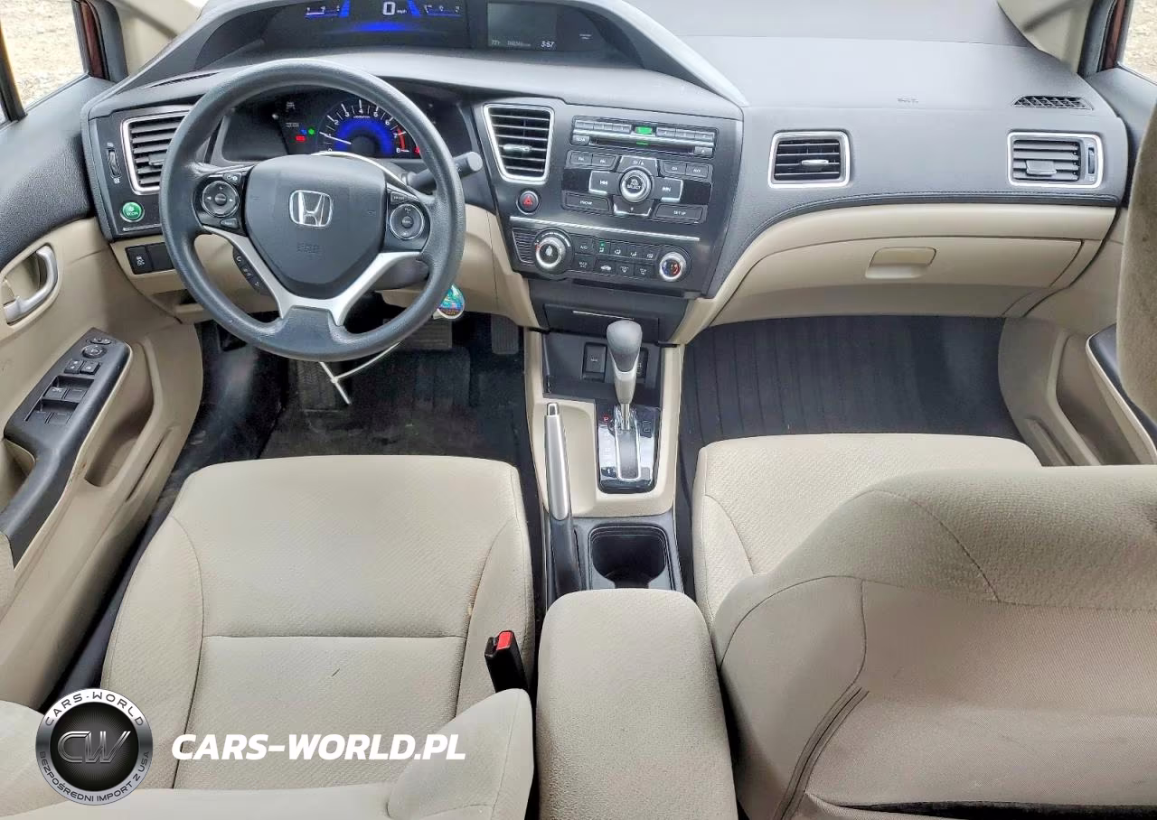 2013 Honda Civic Lx VIN:2HGFB2F5XDH595770 - 8