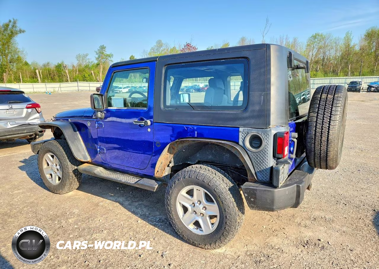 2008 Jeep Wrangler X VIN:1J4FA24108L606019 - 2