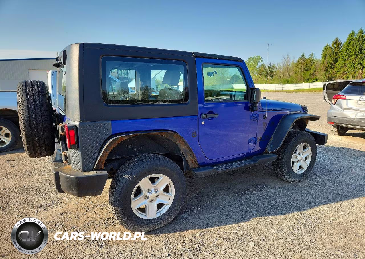 2008 Jeep Wrangler X VIN:1J4FA24108L606019 - 3
