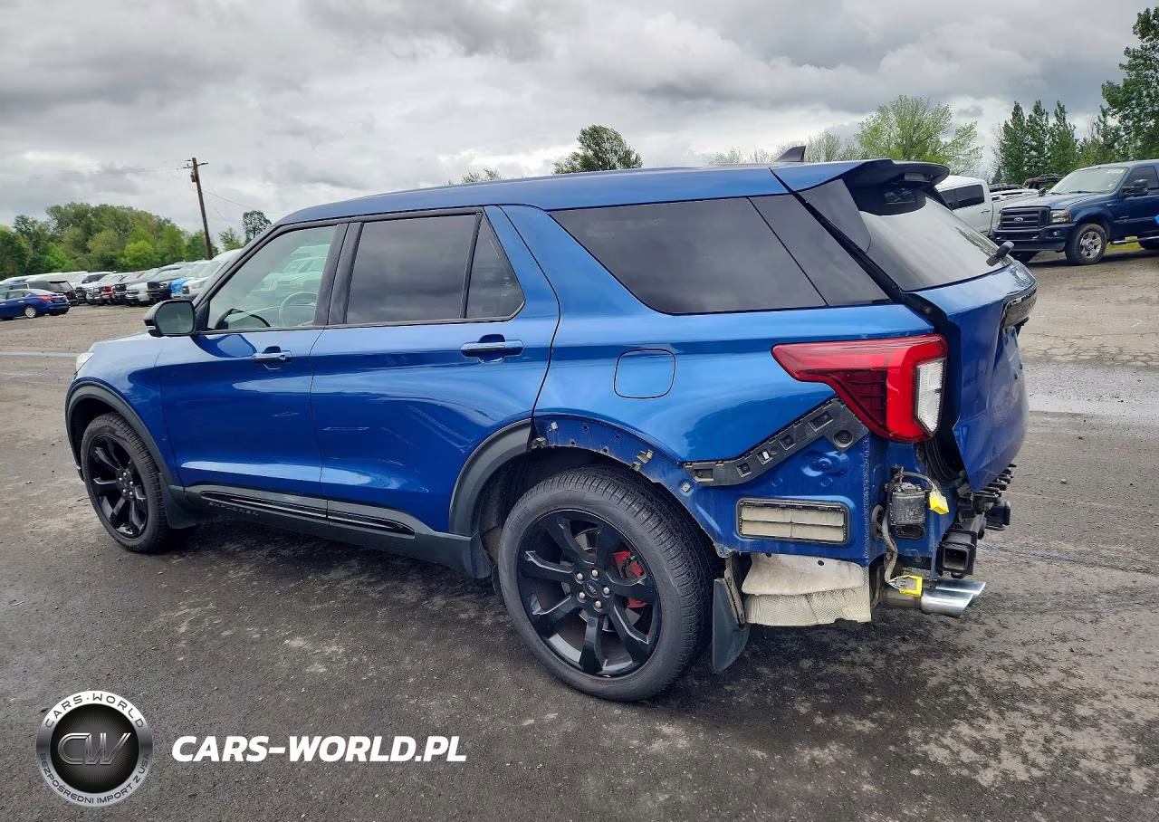 2022 Ford Explorer St VIN:1FM5K8GC4NGA25900 - 2