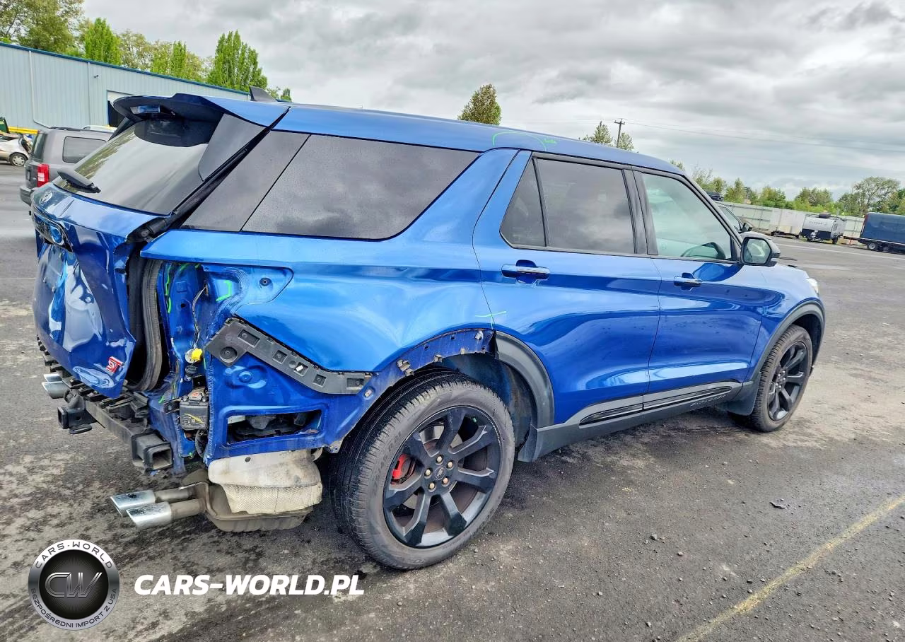 2022 Ford Explorer St VIN:1FM5K8GC4NGA25900 - 3
