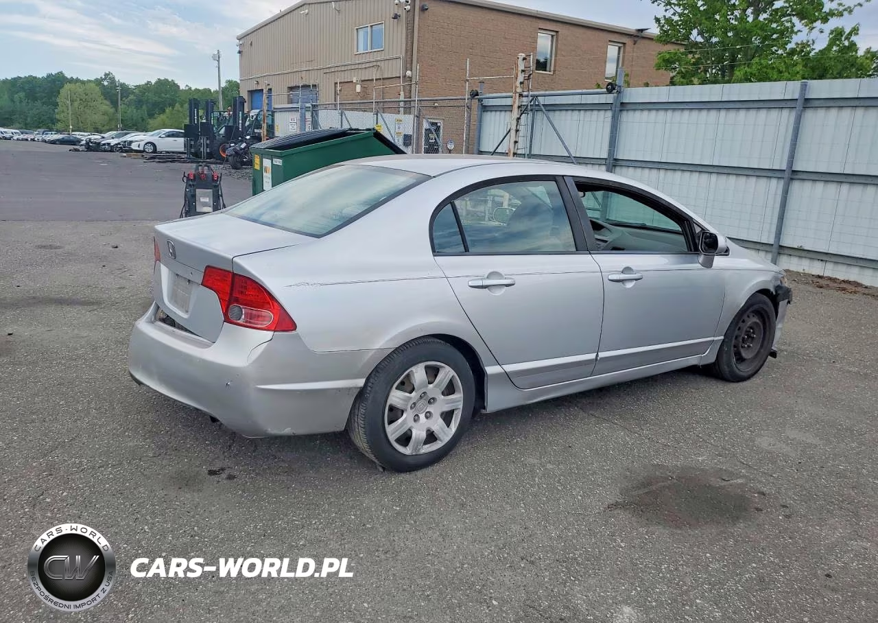 2008 Honda Civic Lx VIN:1HGFA16588L001473 - 3