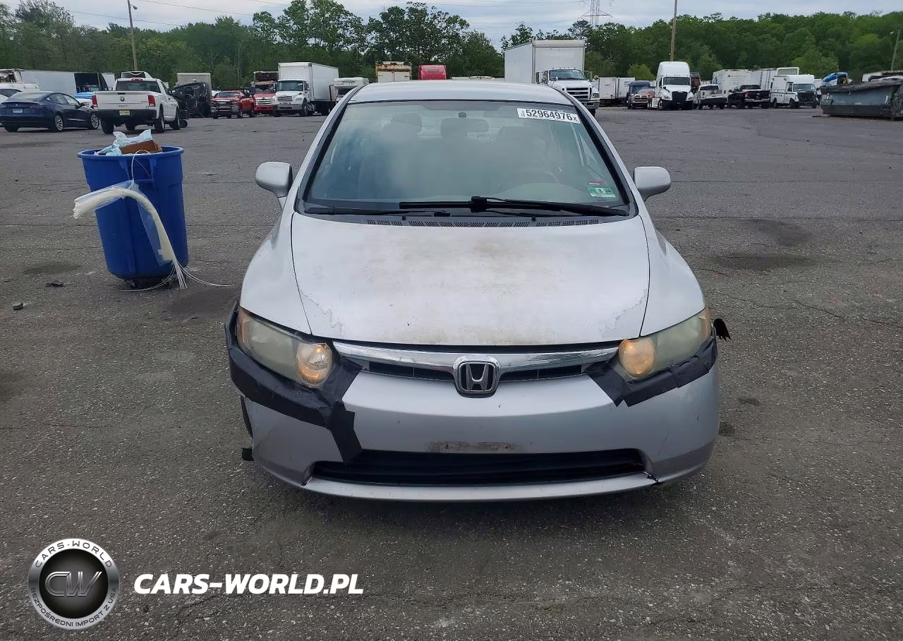 2008 Honda Civic Lx VIN:1HGFA16588L001473 - 5