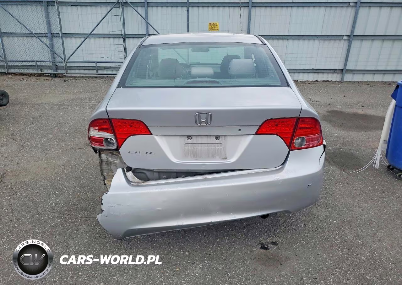 2008 Honda Civic Lx VIN:1HGFA16588L001473 - 6