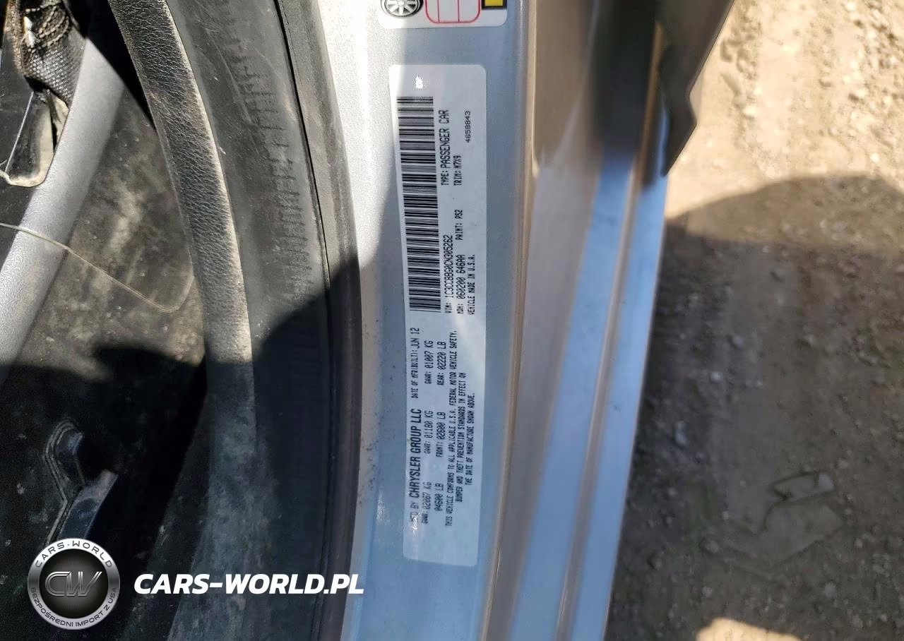 2012 Chrysler 200 Touring VIN:1C3CCBBG0CN305262 - 12
