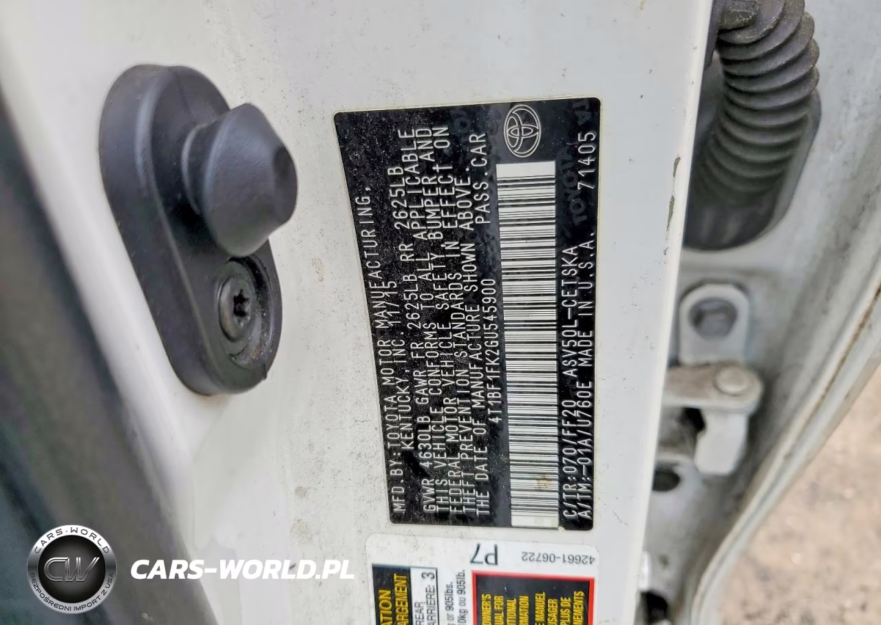 2016 Toyota Camry Se VIN:4T1BF1FK2GU545900 - 12