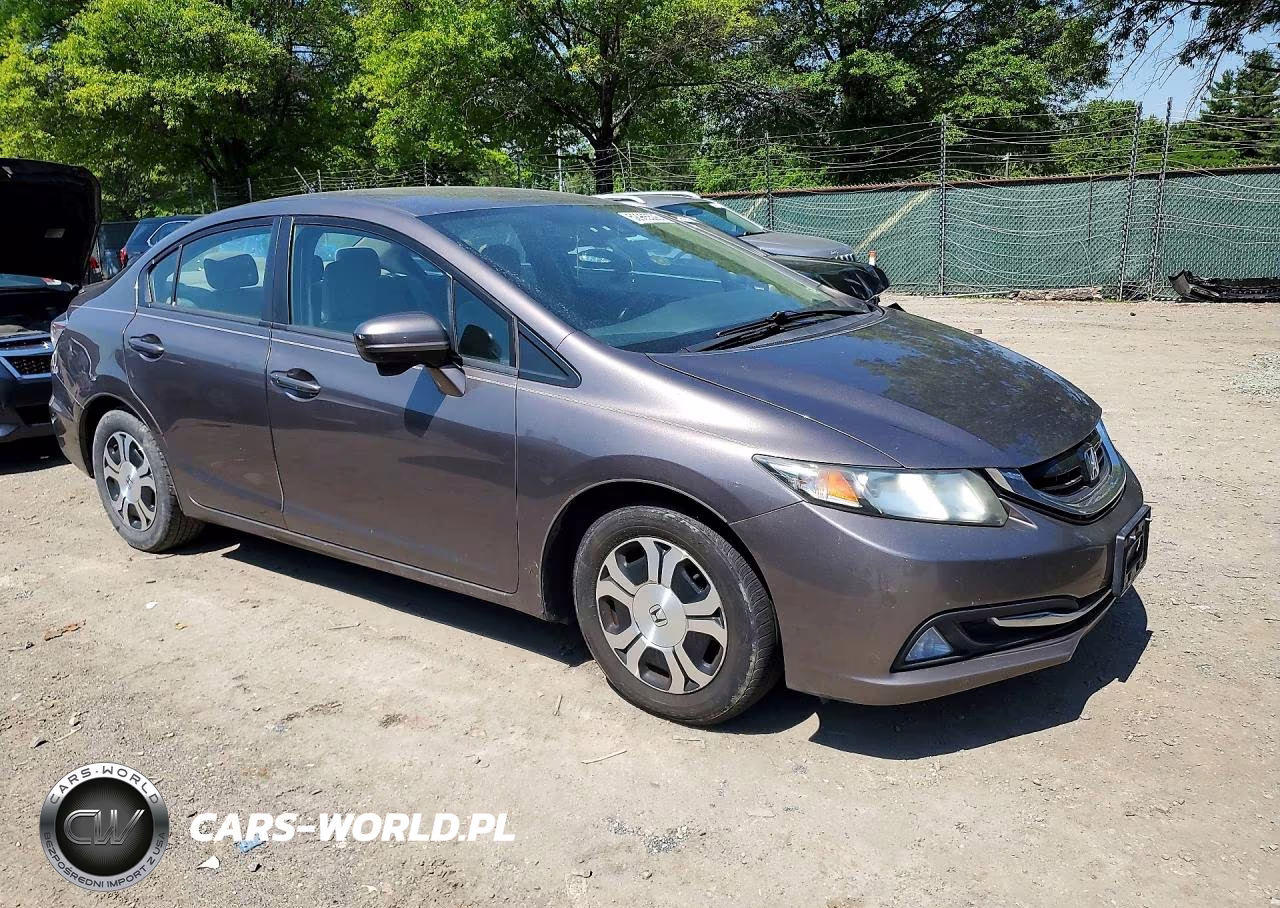 2014 Honda Civic Hybrid L VIN:19XFB4F31EE201353 - 4