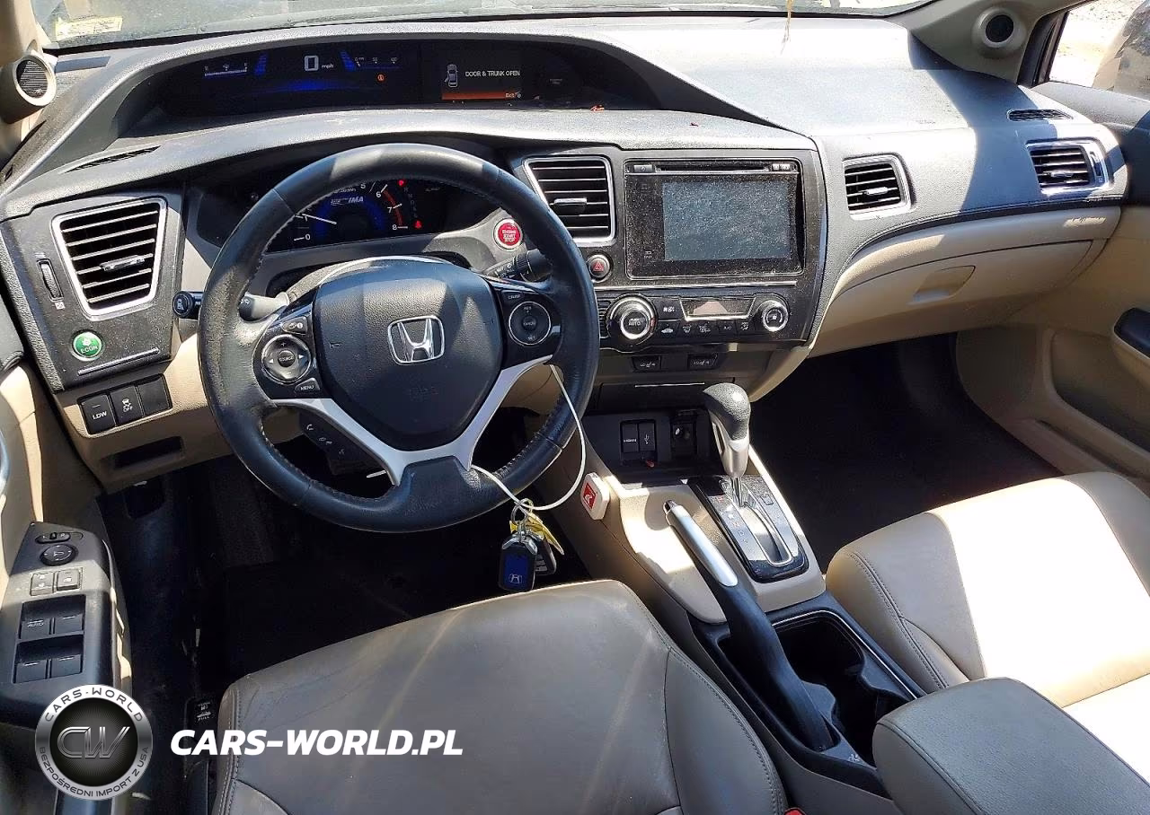 2014 Honda Civic Hybrid L VIN:19XFB4F31EE201353 - 8