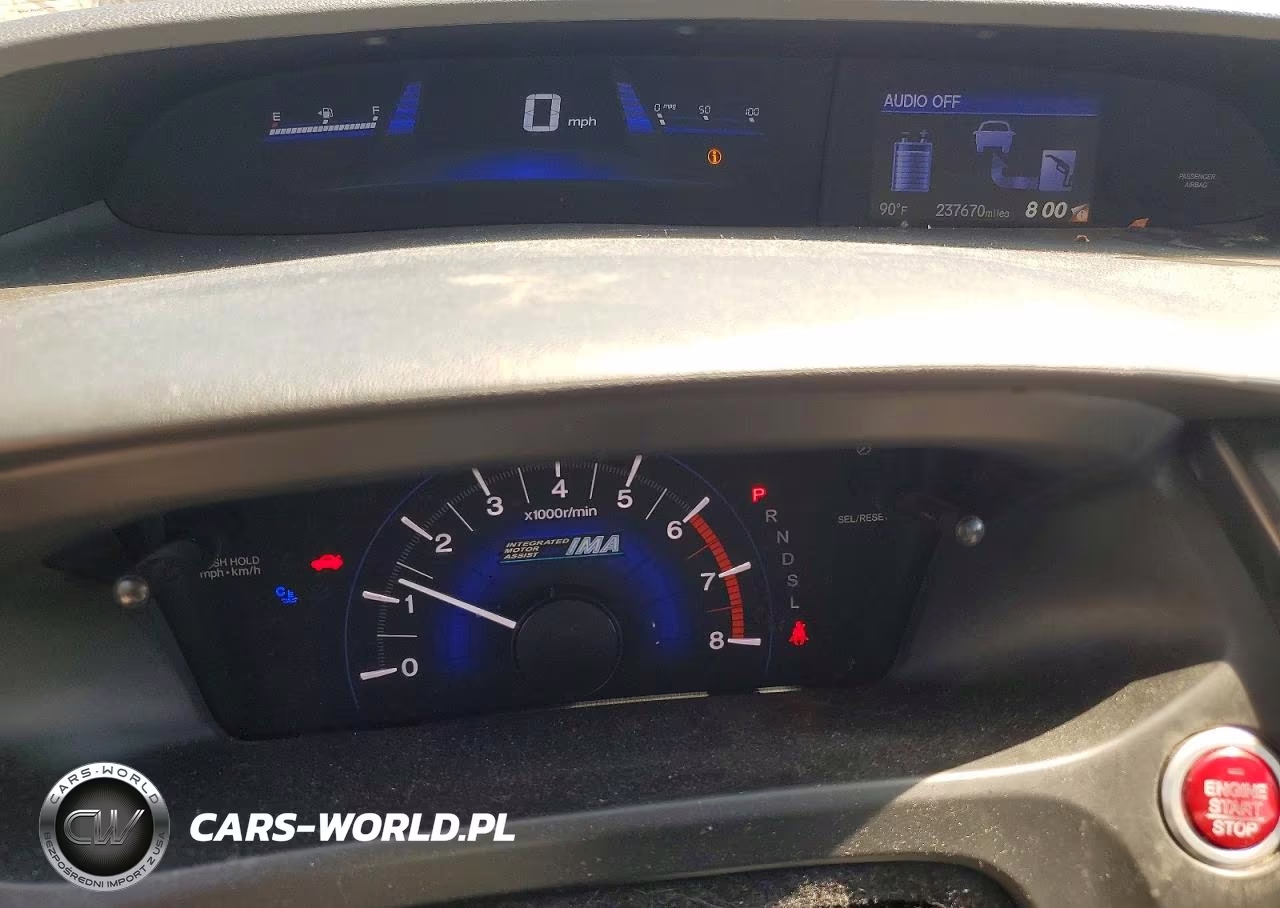 2014 Honda Civic Hybrid L VIN:19XFB4F31EE201353 - 9