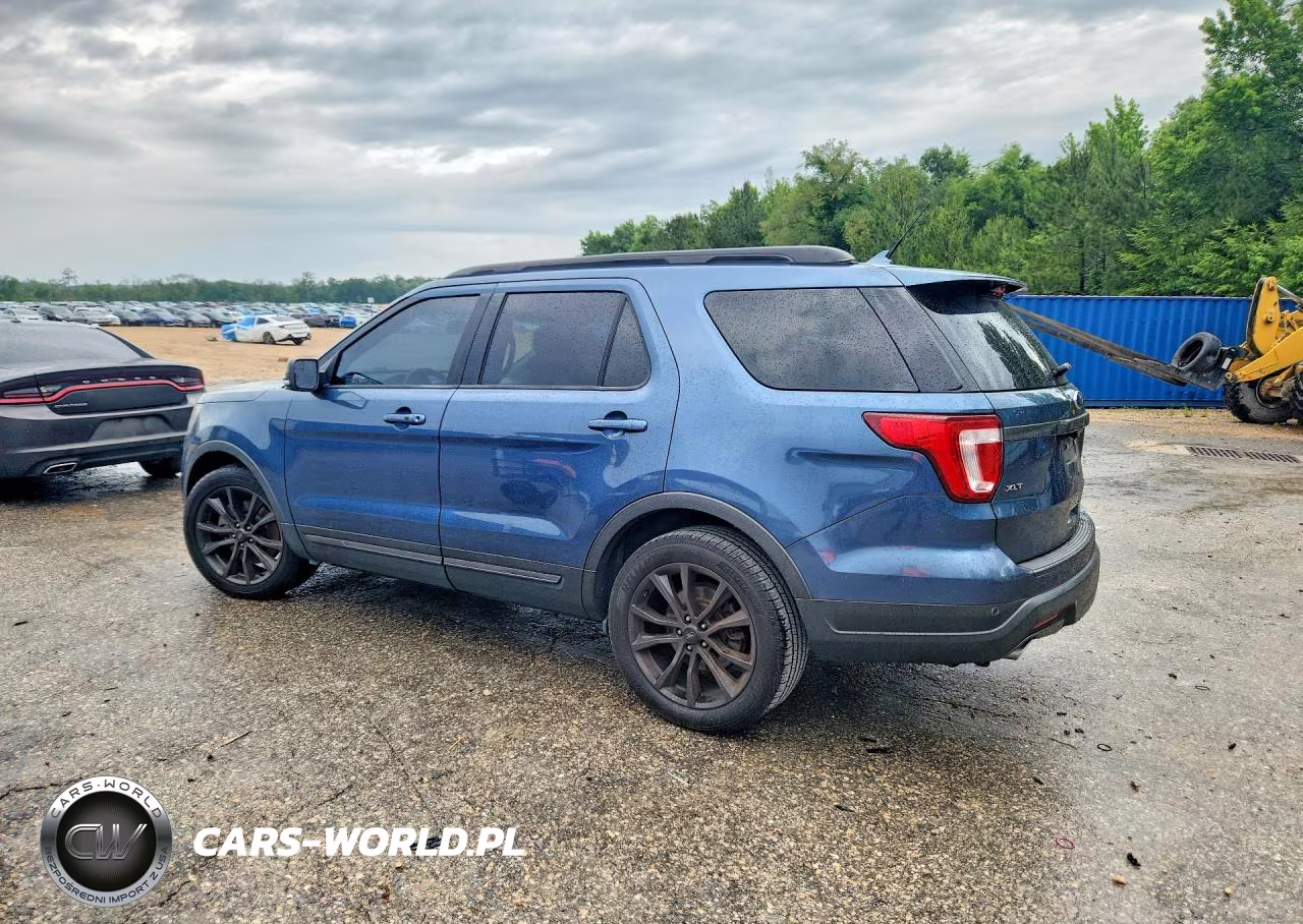 2018 Ford Explorer Xlt VIN:1FM5K7D81JGA40312 - 2