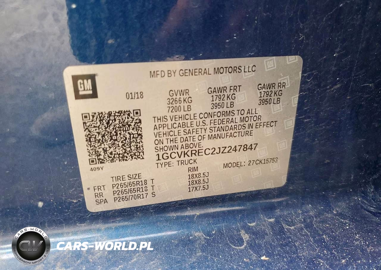 2018 Chevrolet Silverado K1500 Lt VIN:1GCVKREC2JZ247847 - 12