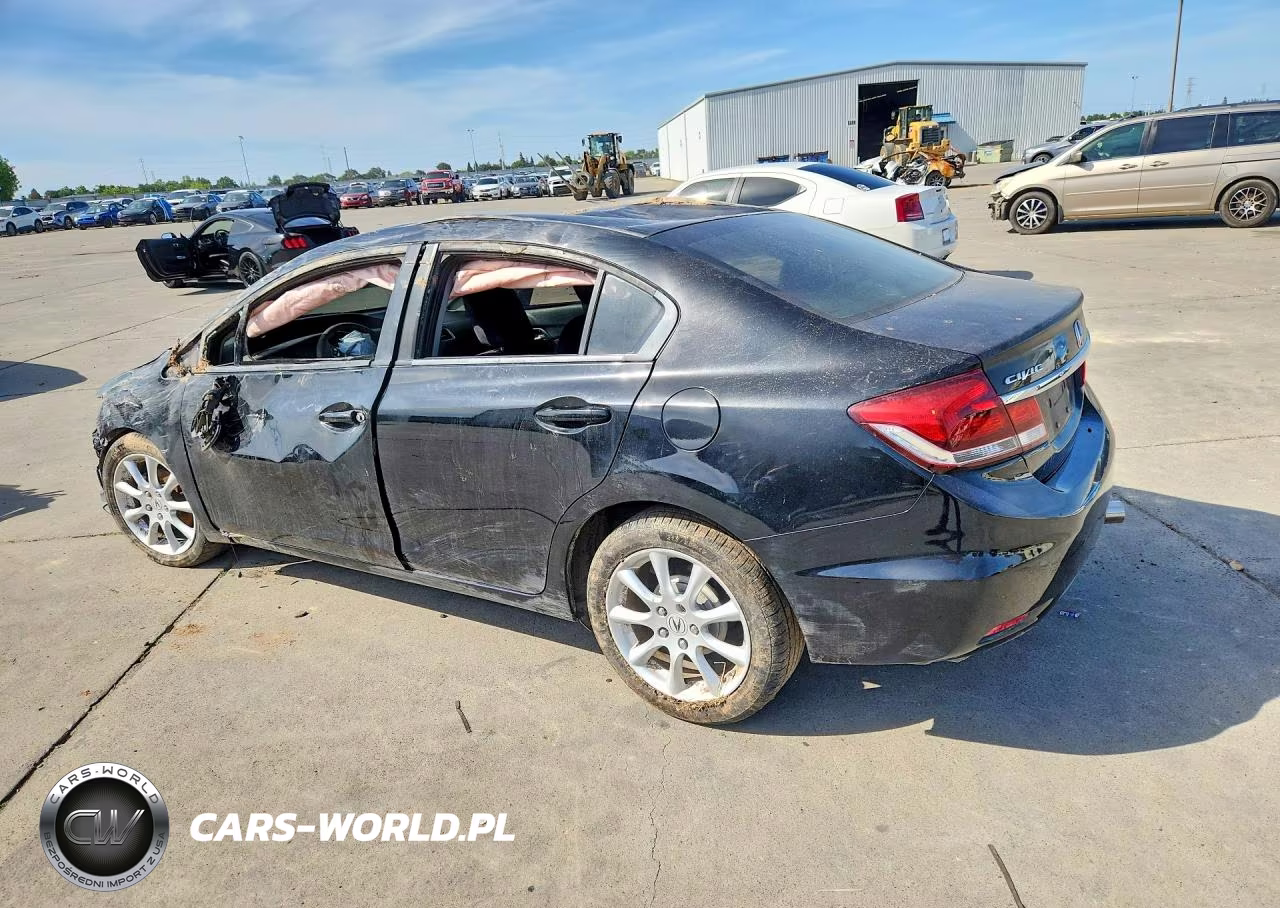 2013 Honda Civic Lx VIN:19XFB2F52DE270864 - 2