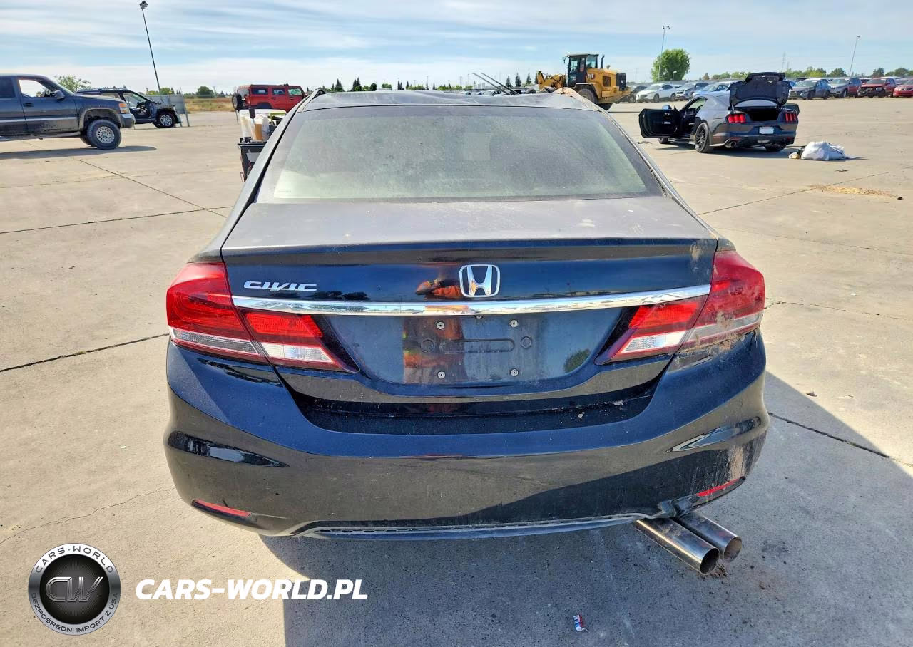 2013 Honda Civic Lx VIN:19XFB2F52DE270864 - 6