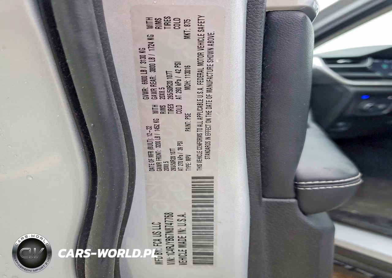2022 Jeep Grand Cherokee Limited 4Xe VIN:1C4RJYB67N8747768 - 13